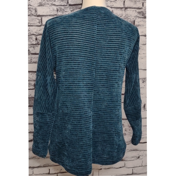 Status teal sweater - Picture 3 of 4